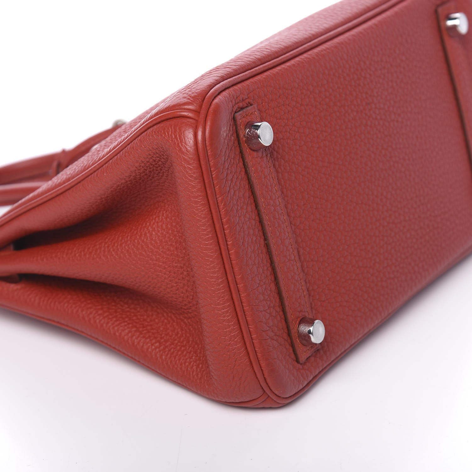 Hermes Togo Birkin 25 Rouge Garance 36 of 37
