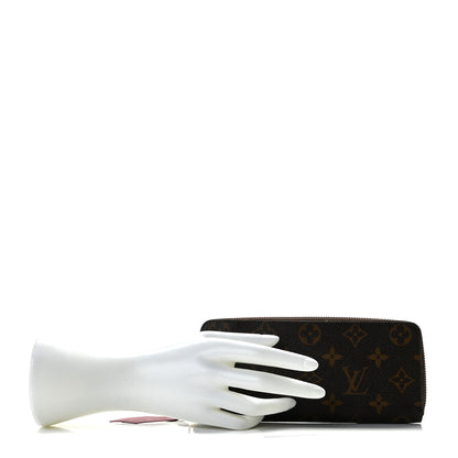 Louis Vuitton Monogram Clemence Wallet Fuchsia 2 of 9