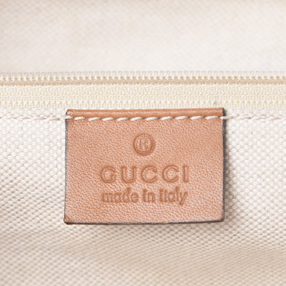 Gucci Denim Monogram Medium Sukey Boston 6 of 10