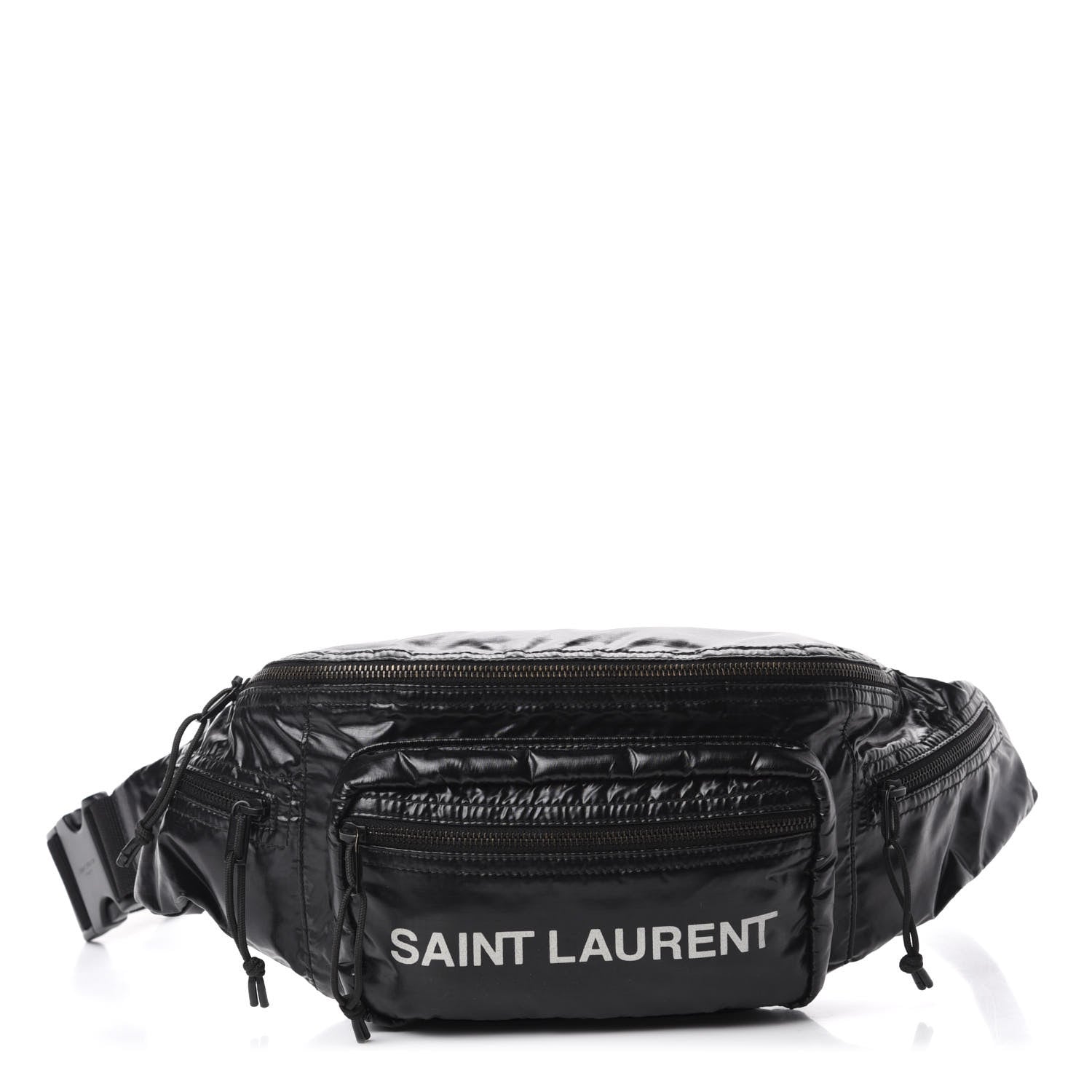 Saint Laurent Nylon Logo Nuxx Body Belt Bag Black 1 of 10