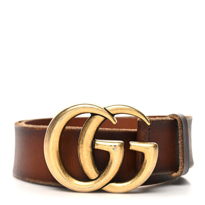 Gucci Faded Calfskin Double G 40mm Belt 75 30 Cuir 1 of 6