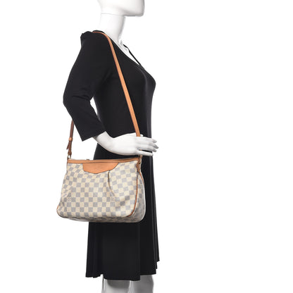 Louis Vuitton Damier Azur Siracusa PM 3 of 9