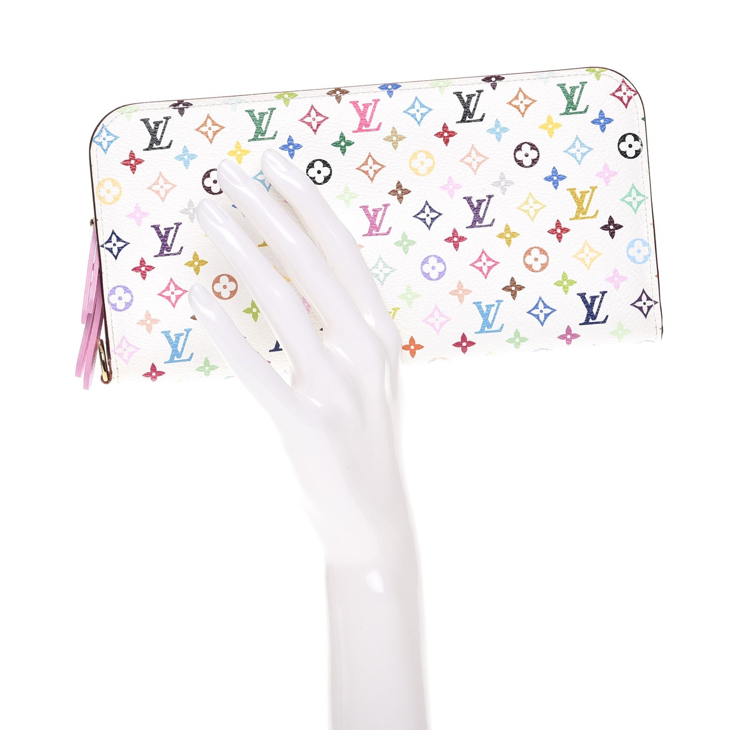 Monogram Multicolor Insolite Wallet White Litchi