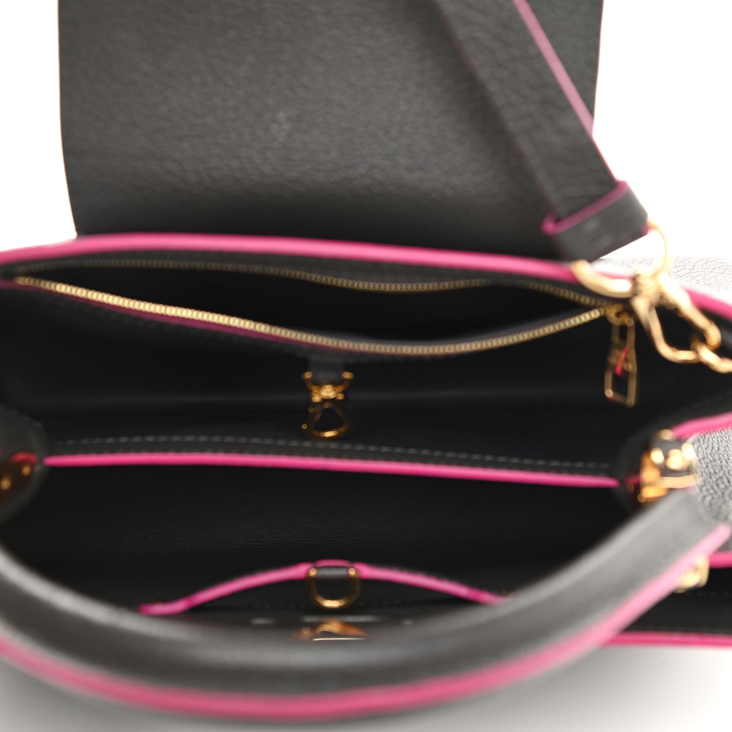 Louis Vuitton Taurillon Capucines PM 5 of 11