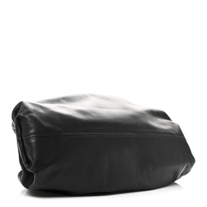 Bottega Veneta Smooth Butter Calf The Pouch Oversized Clutch Black 4 of 9