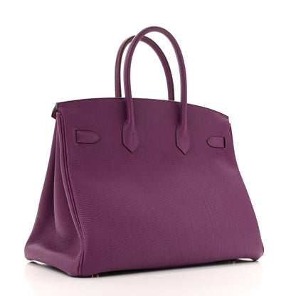 Hermes Togo Birkin 35 Anemone 3 of 14