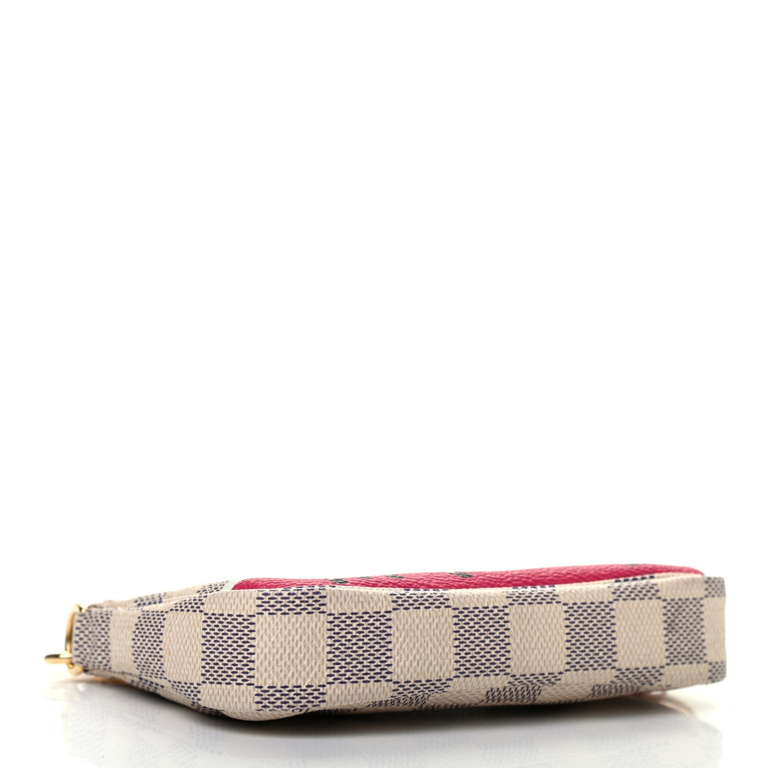 Louis Vuitton Damier Azur 2017 Christmas Animation Mini Pochette Accessories 3 of 6