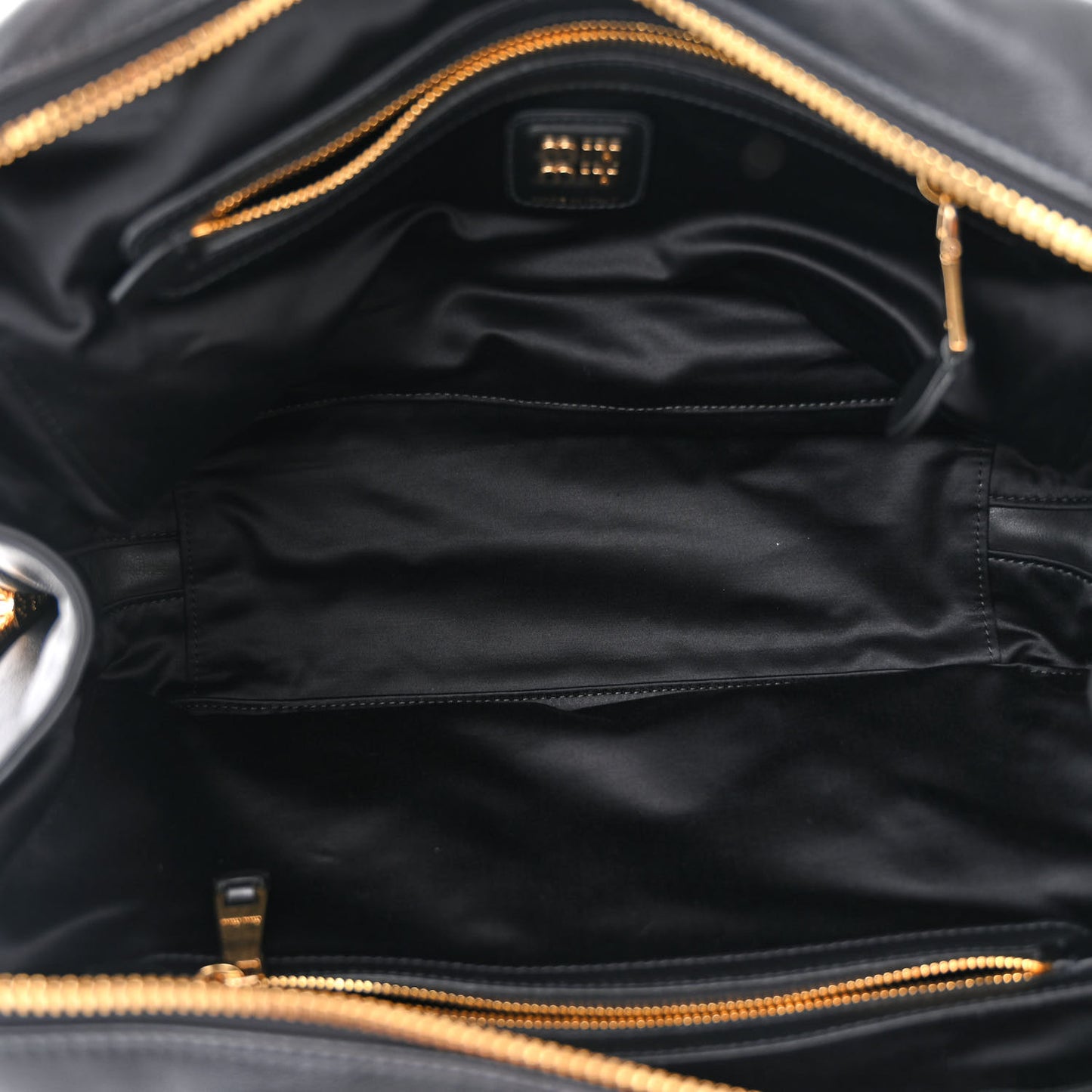 Soft Calf Softy Beau Top Handle Bag Black