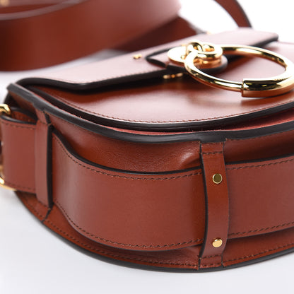 Chloe Calfskin Small Tess Bag Sepia Brown 8 of 9