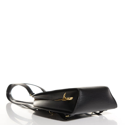 Louis Vuitton Epi Mabillon Backpack Black 4 of 9