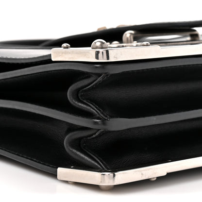 Prada City Calf Saffiano Cahier Bag Black 9 of 12