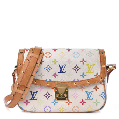Louis Vuitton Monogram Multicolor Sologne White 1 of 20