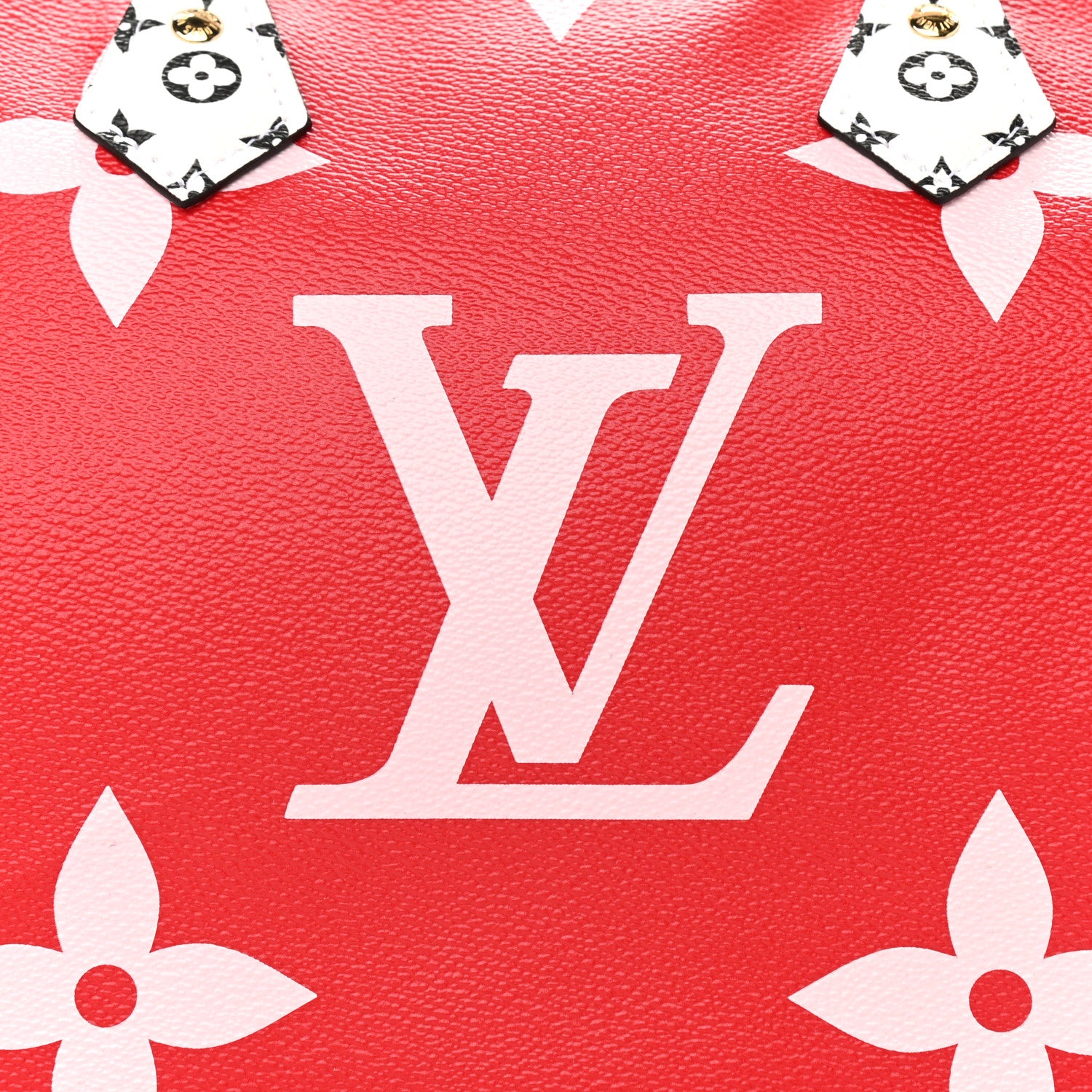 Louis Vuitton Monogram Giant Speedy Bandouliere 30 Rouge 6 of 9