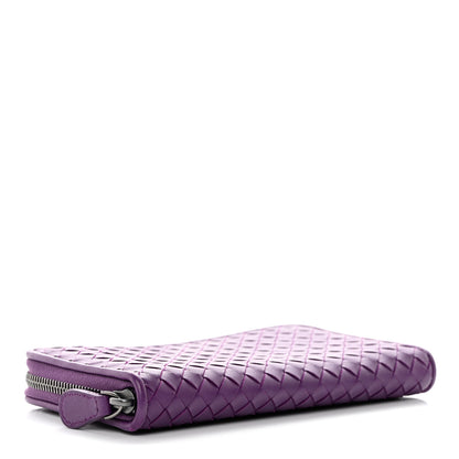 Bottega Veneta Nappa Intrecciato Zip Around Wallet Monalisa 4 of 11