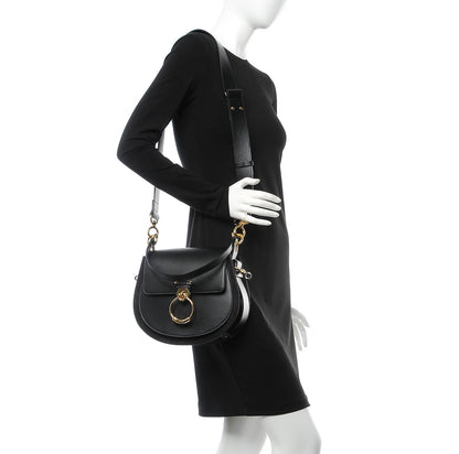 Chloe Calfskin Large Tess Bag Black 3 of 8