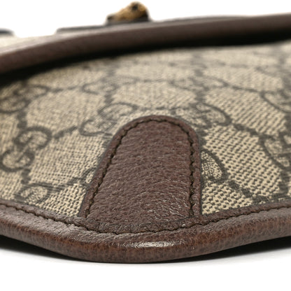 Gucci GG Supreme Monogram Neo Vintage Web Belt Bag Brown 9 of 10