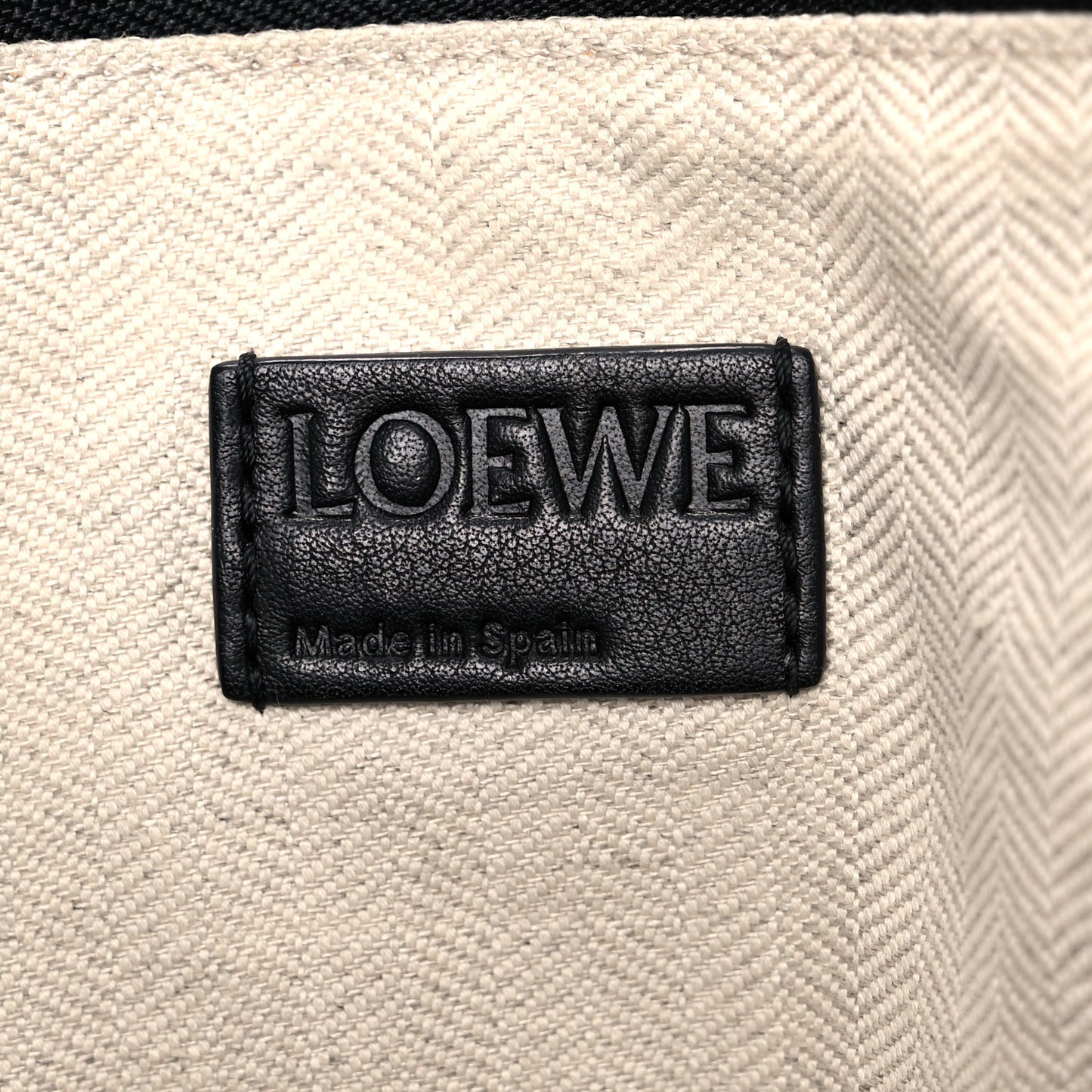 Calfskin Medium Puzzle Bag Black