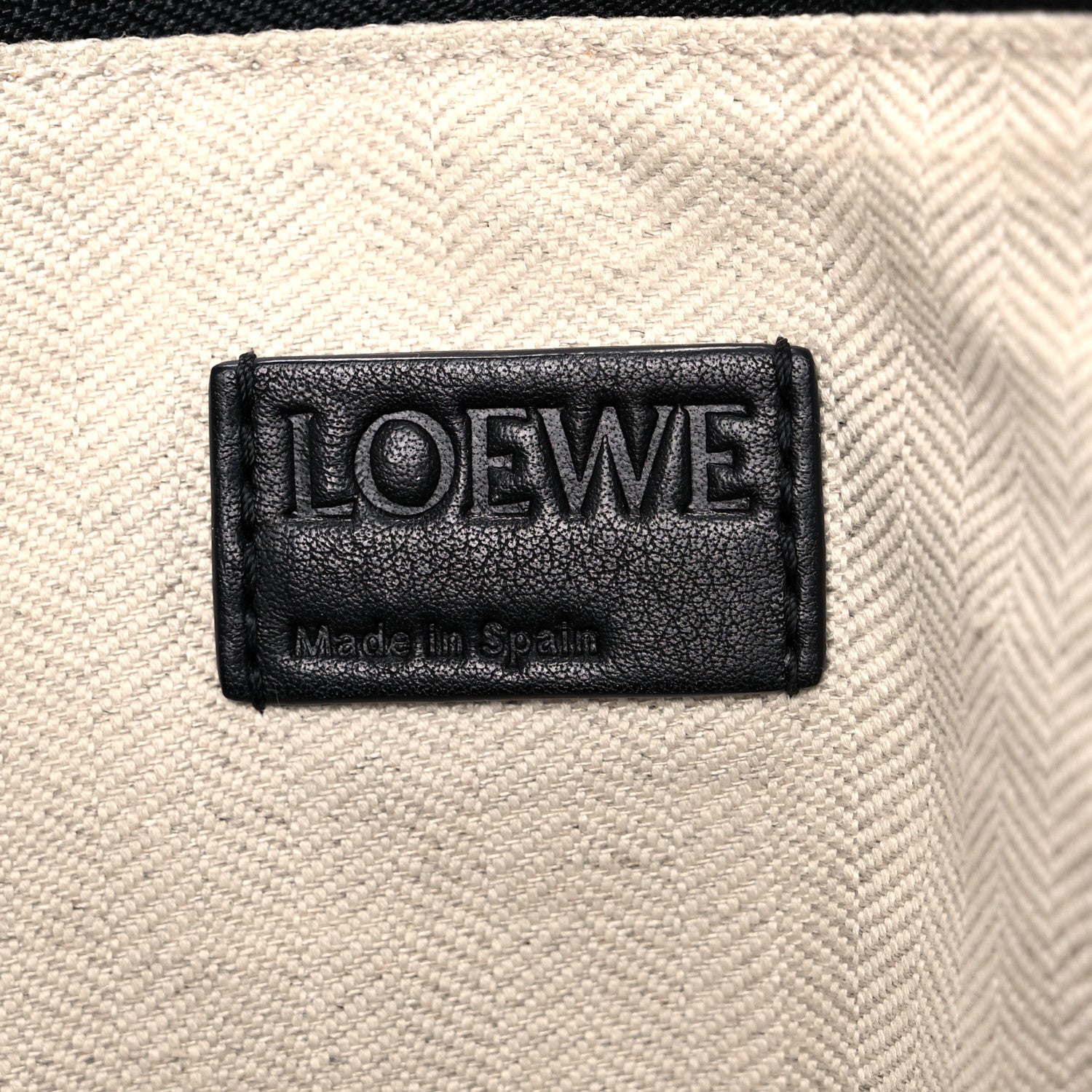 Loewe Calfskin Medium Puzzle Bag Black 6 of 14
