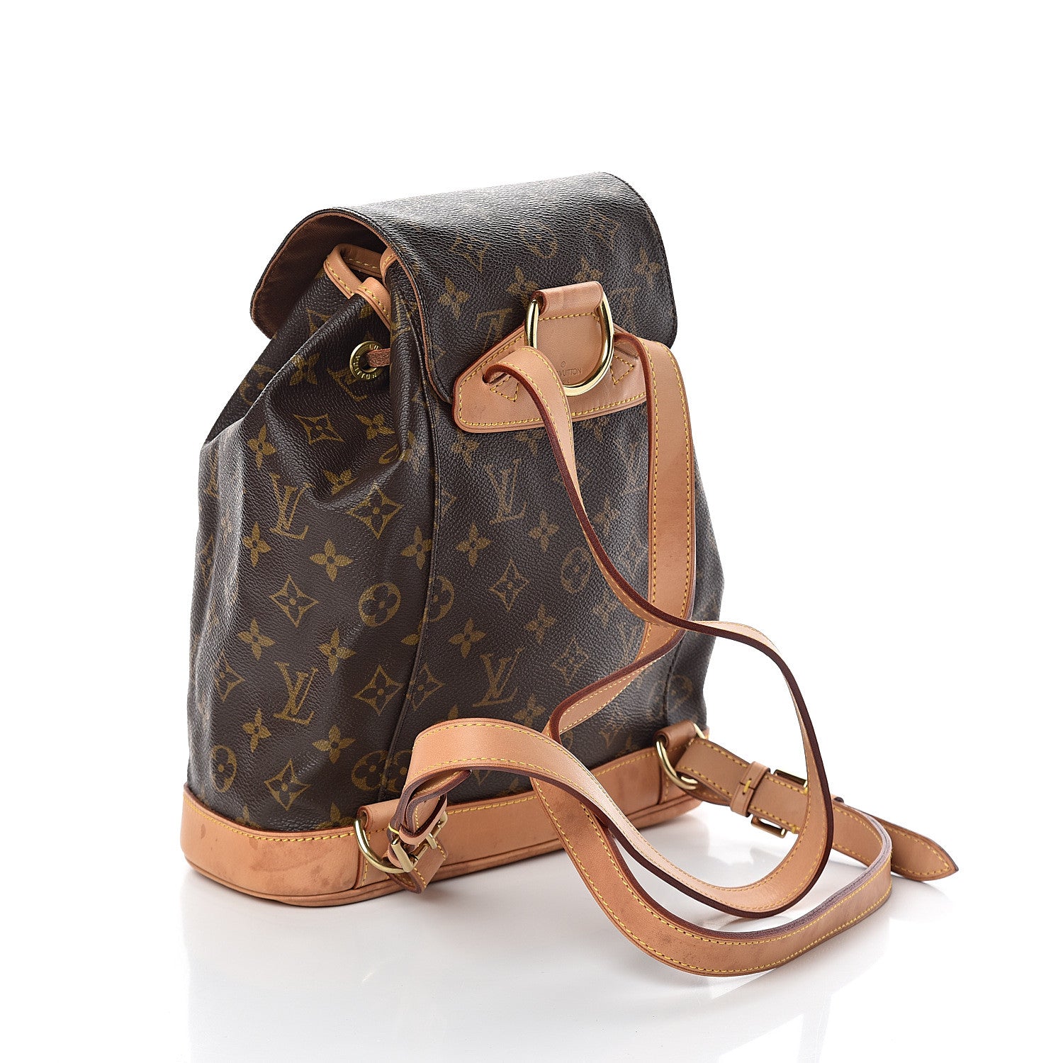Louis Vuitton Monogram Montsouris MM Backpack 2 of 8