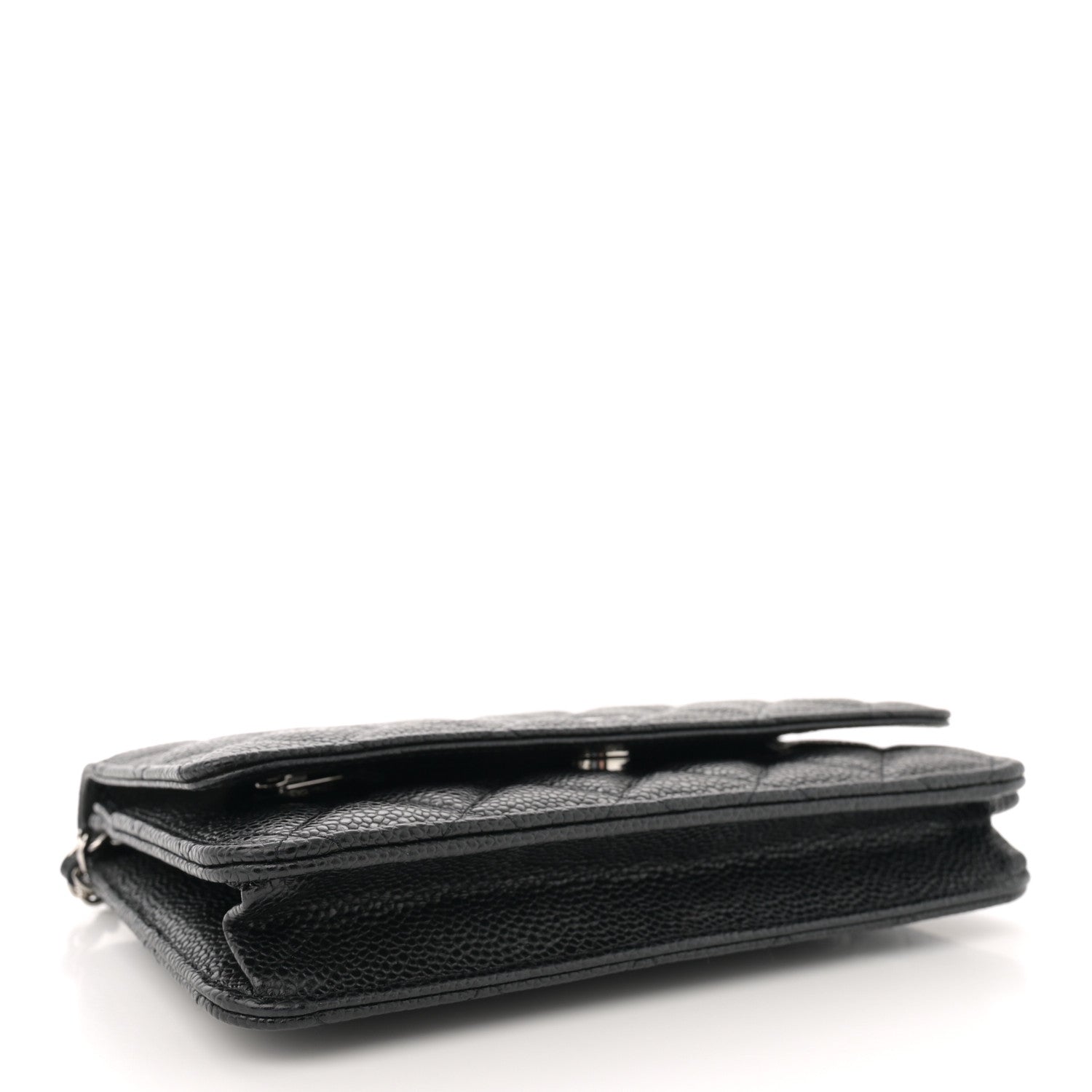 Chanel Caviar Quilted Wallet on Chain WOC Black 4 of 11