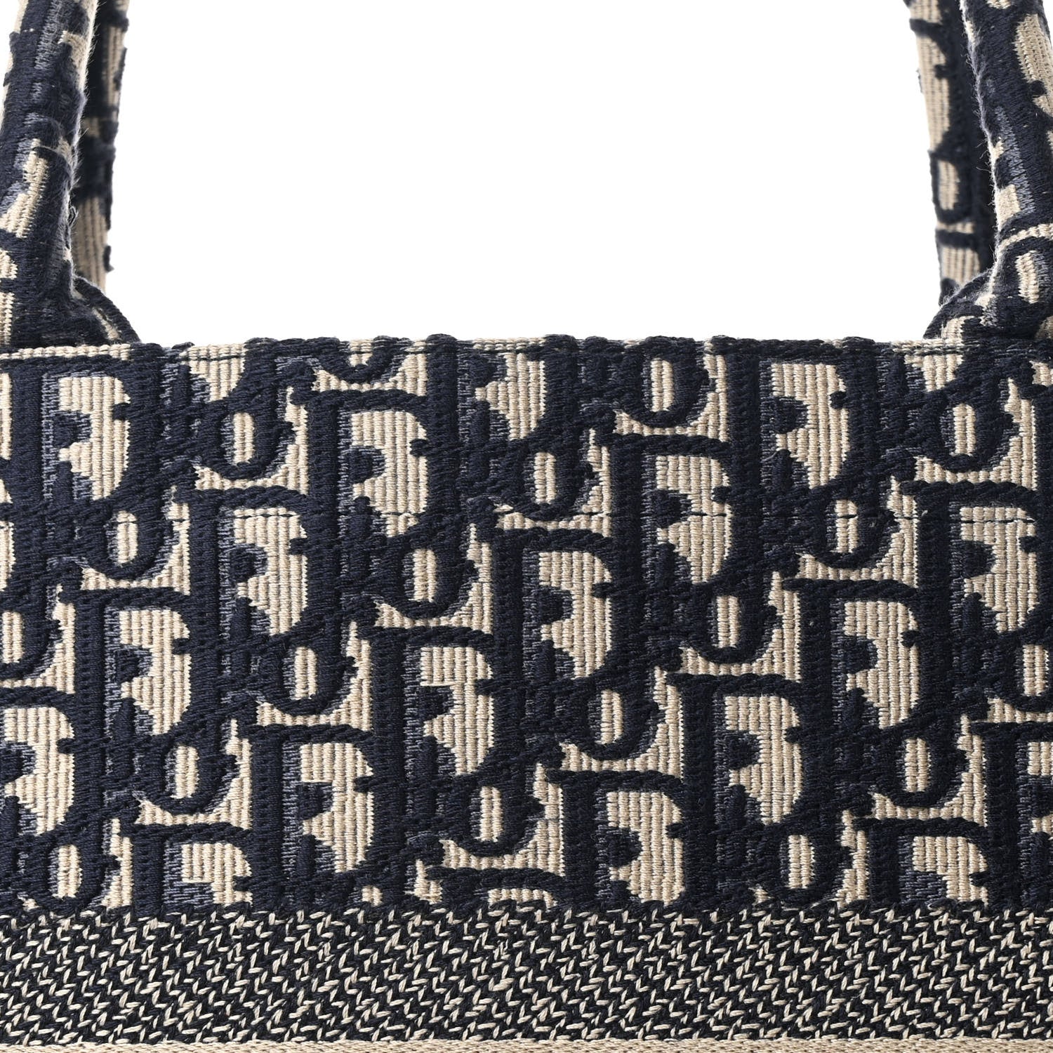 Christian Dior Oblique Medium Book Tote Blue Multicolor 8 of 11