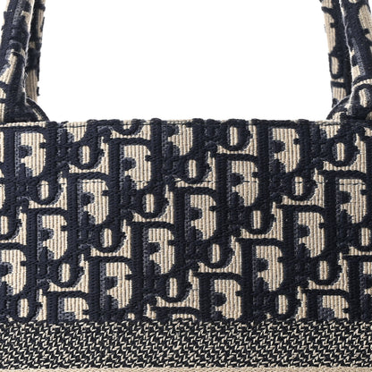 Christian Dior Oblique Medium Book Tote Blue Multicolor 8 of 11