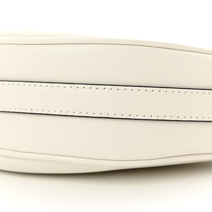 Prada Soft Calfskin Arque Shoulder Bag White 10 of 10
