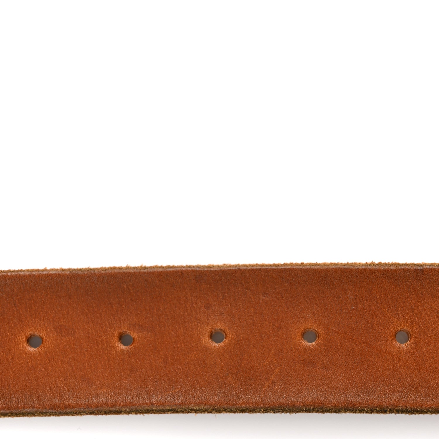 Gucci Faded Calfskin Double G 40mm Belt 80 32 Cuir 3 of 8