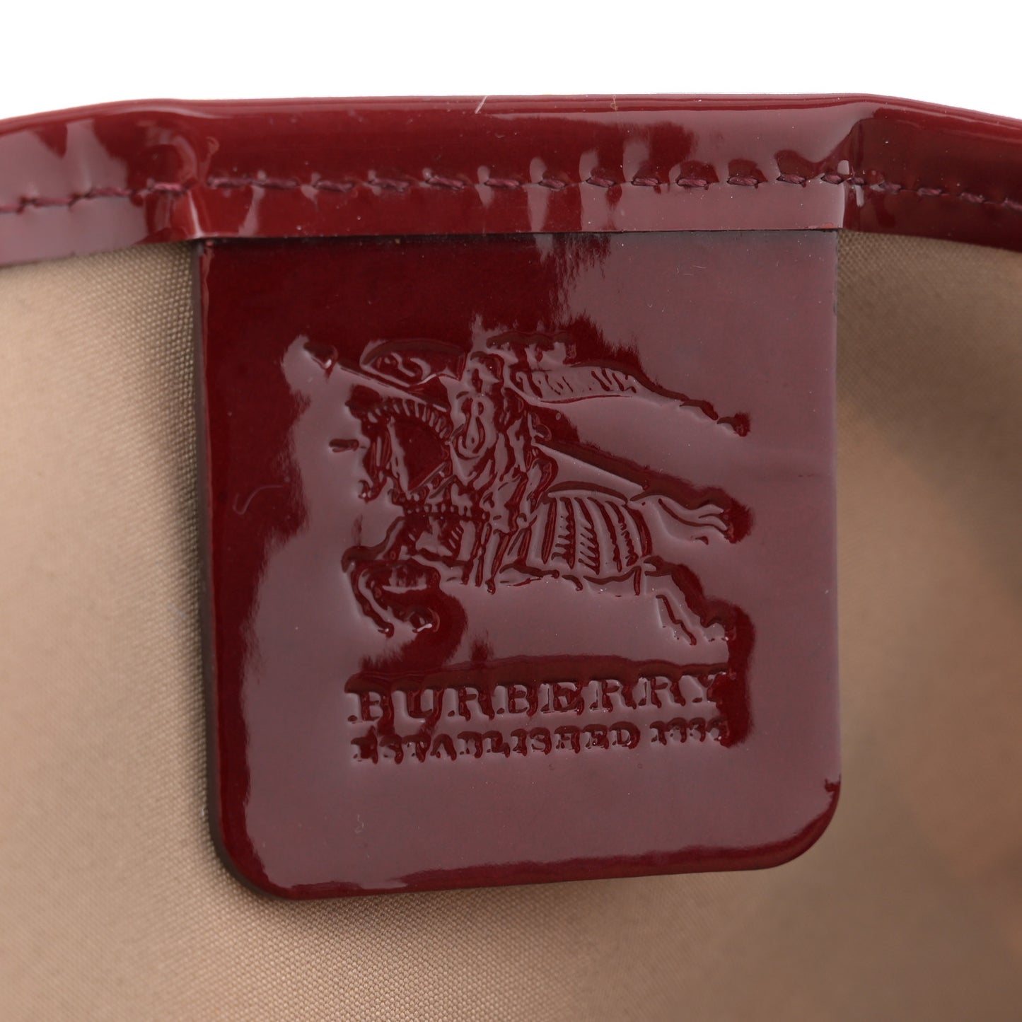 Nova Check Small Nickie Tote Raspberry