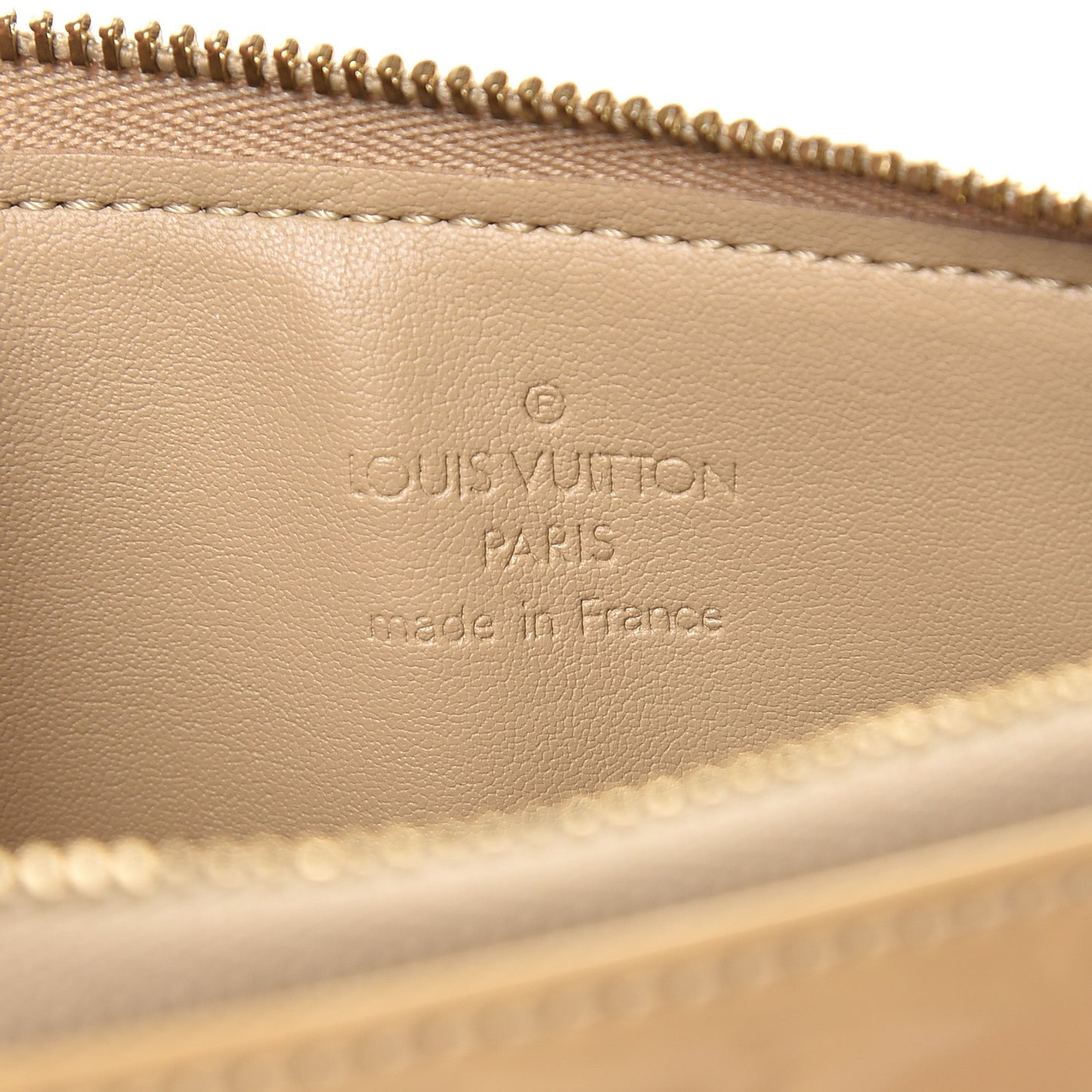 Vernis Lexington Fleurs Pochette Beige