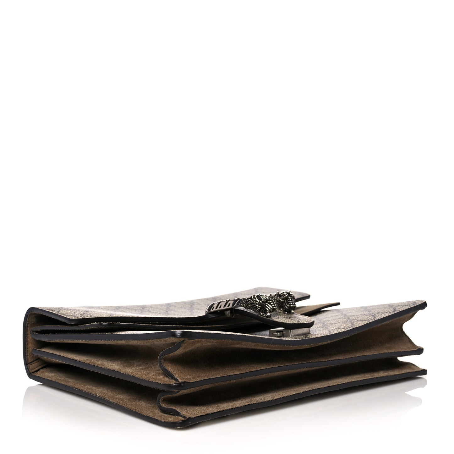 GG Supreme Monogram Medium Dionysus Shoulder Bag Taupe