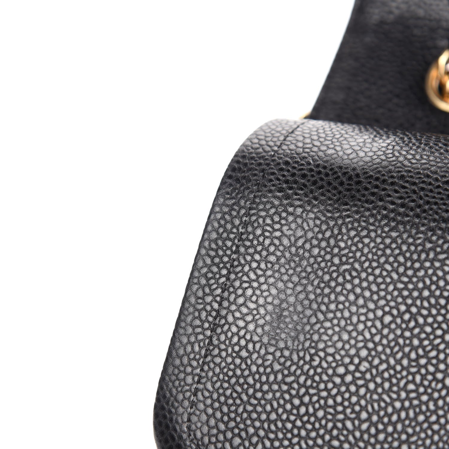 Chanel Caviar Quilted Jumbo Double Flap Black 8 of 16