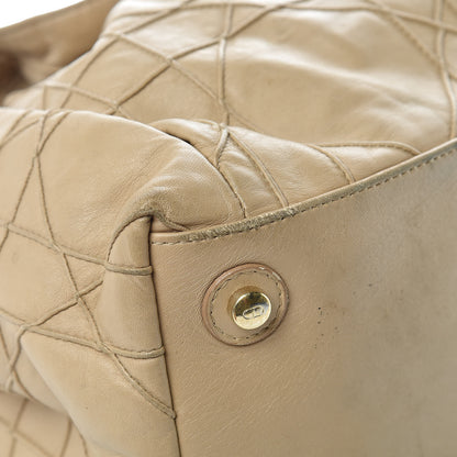 Christian Dior Lambskin Cannage Medium Le Trente Tote Beige 15 of 18
