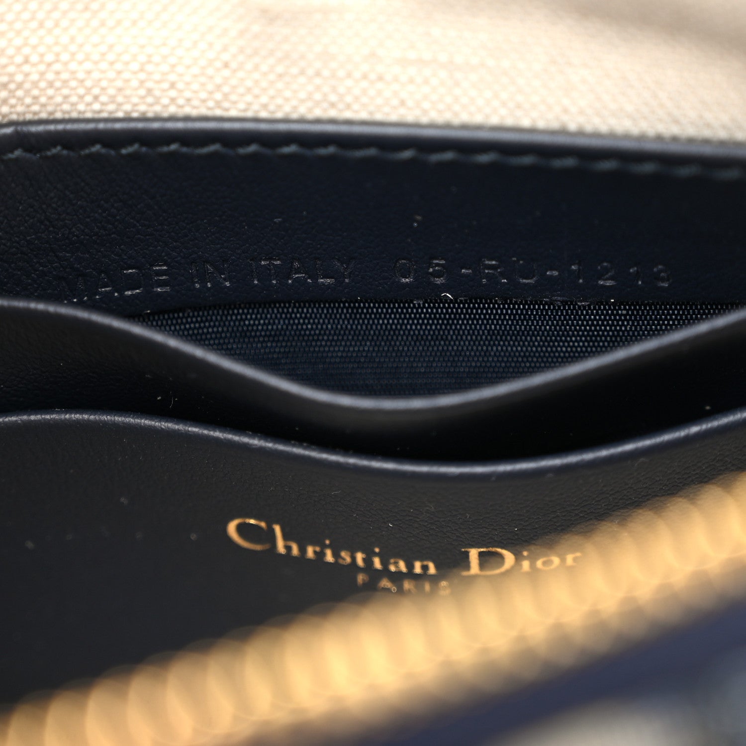Christian Dior Oblique 30 Montaigne Midi Mini Messenger Bag Blue 6 of 10