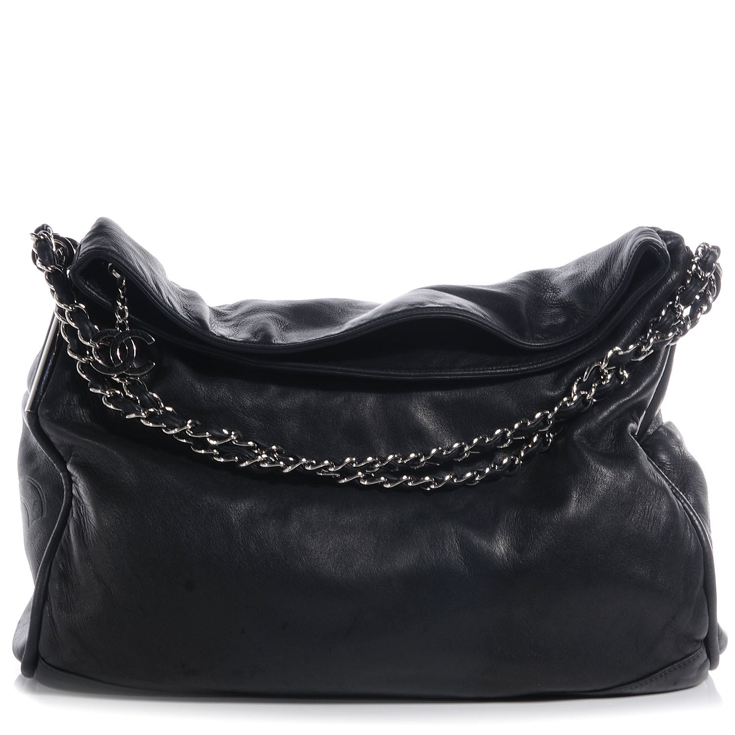 Chanel Lambskin Large Ultimate Soft Shoulder Bag Black 1 of 8