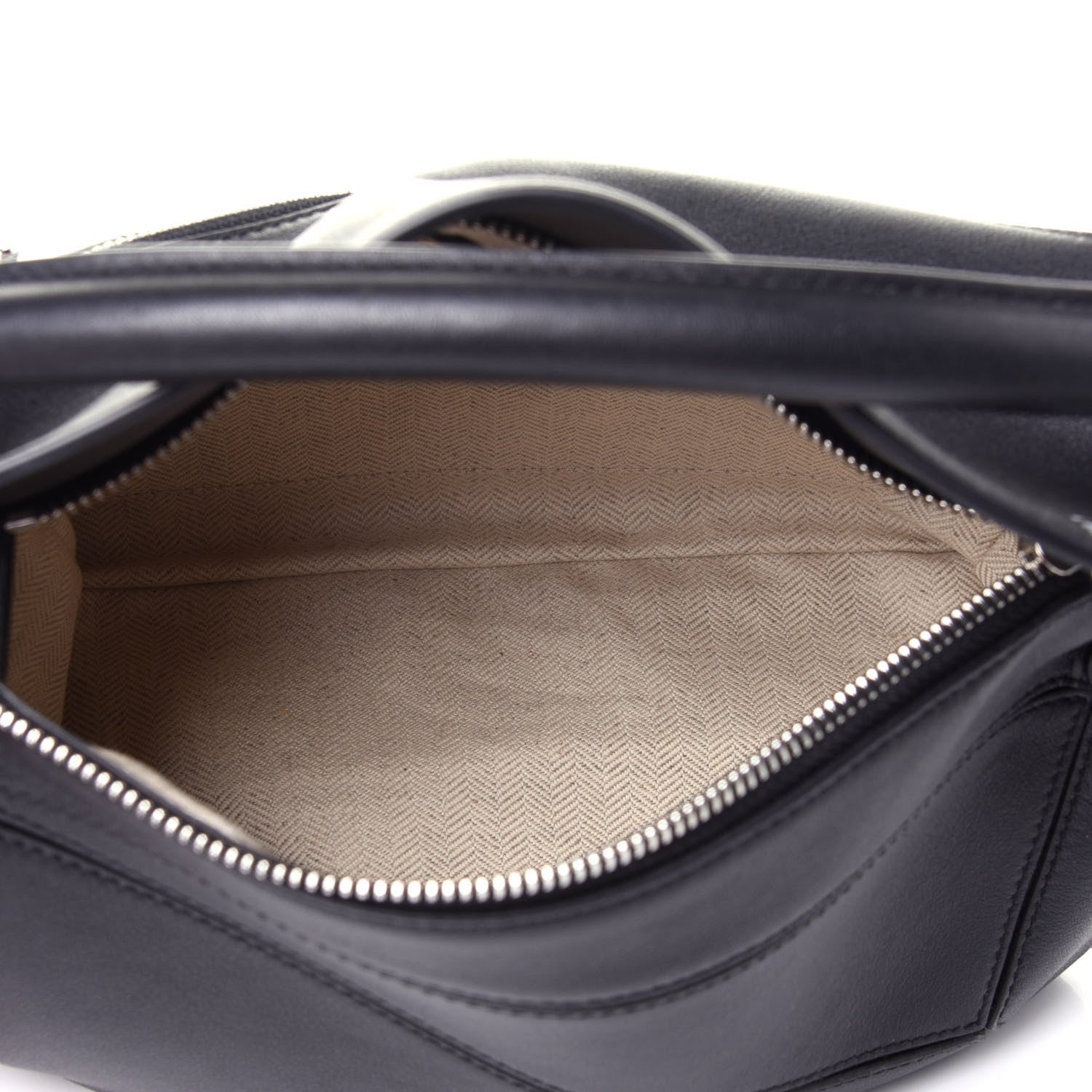 Loewe Calfskin Small Puzzle Bag Black 5 of 10