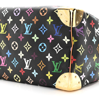 Louis Vuitton Monogram Multicolor Speedy 30 Black 9 of 9