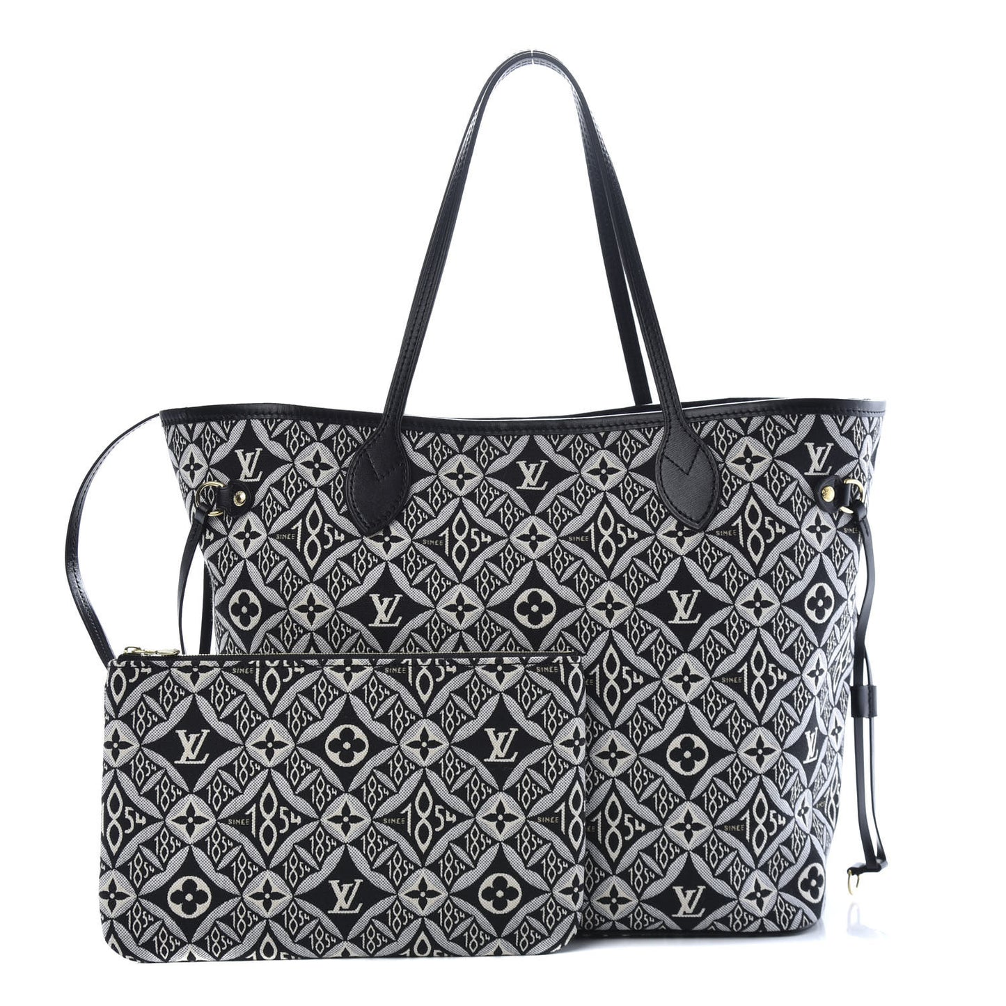 Jacquard Since 1854 Neverfull MM Grey