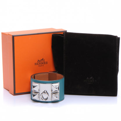 Hermes Swift Collier de Chien CDC Bracelet Malachite 4 of 6