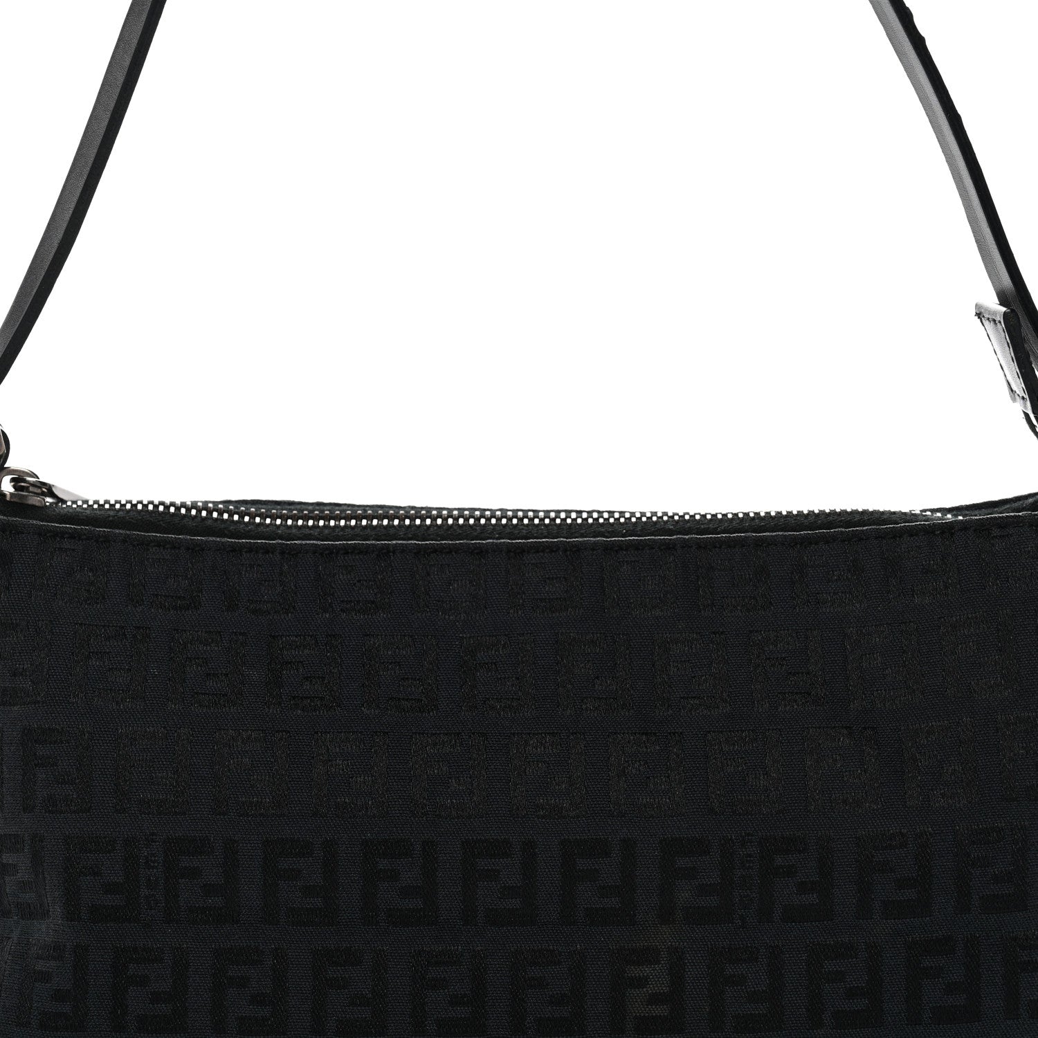Fendi Zucchino Pochette Black 7 of 13