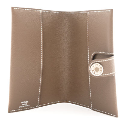 Hermes Evercolor Laque RMS Passport Holder Etoupe 5 of 7