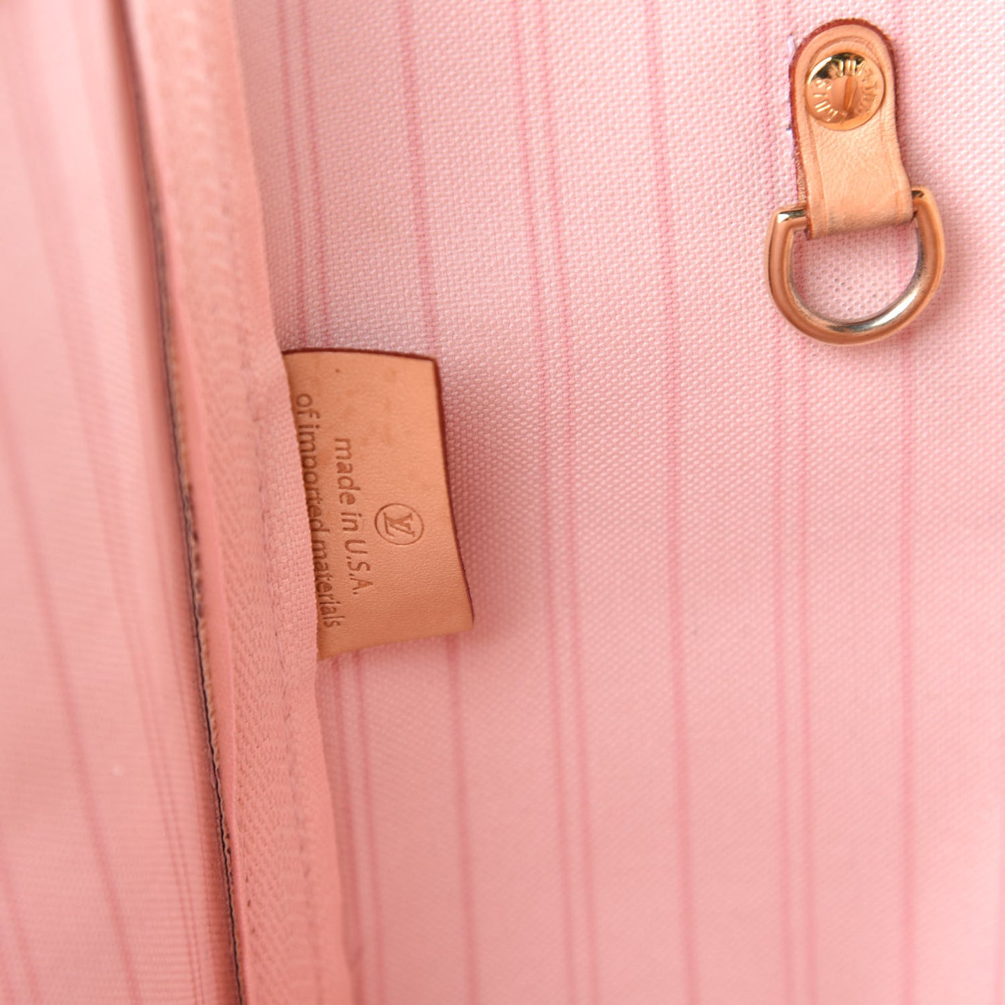 Damier Azur Neo Neverfull MM Rose Ballerine