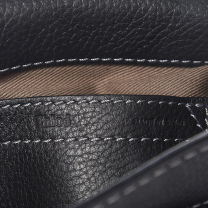 Chloe Calfskin Mini Marcie Round Crossbody Bag Black 6 of 6