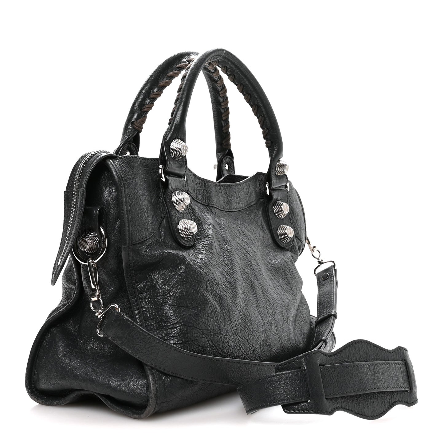 Agneau Giant 21 Silver Hardware City Anthracite