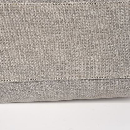 Chanel Canvas Large Deauville Tote Grey 9 of 11