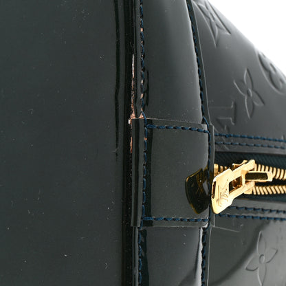 Louis Vuitton Vernis Alma GM Blue Nuit 11 of 12