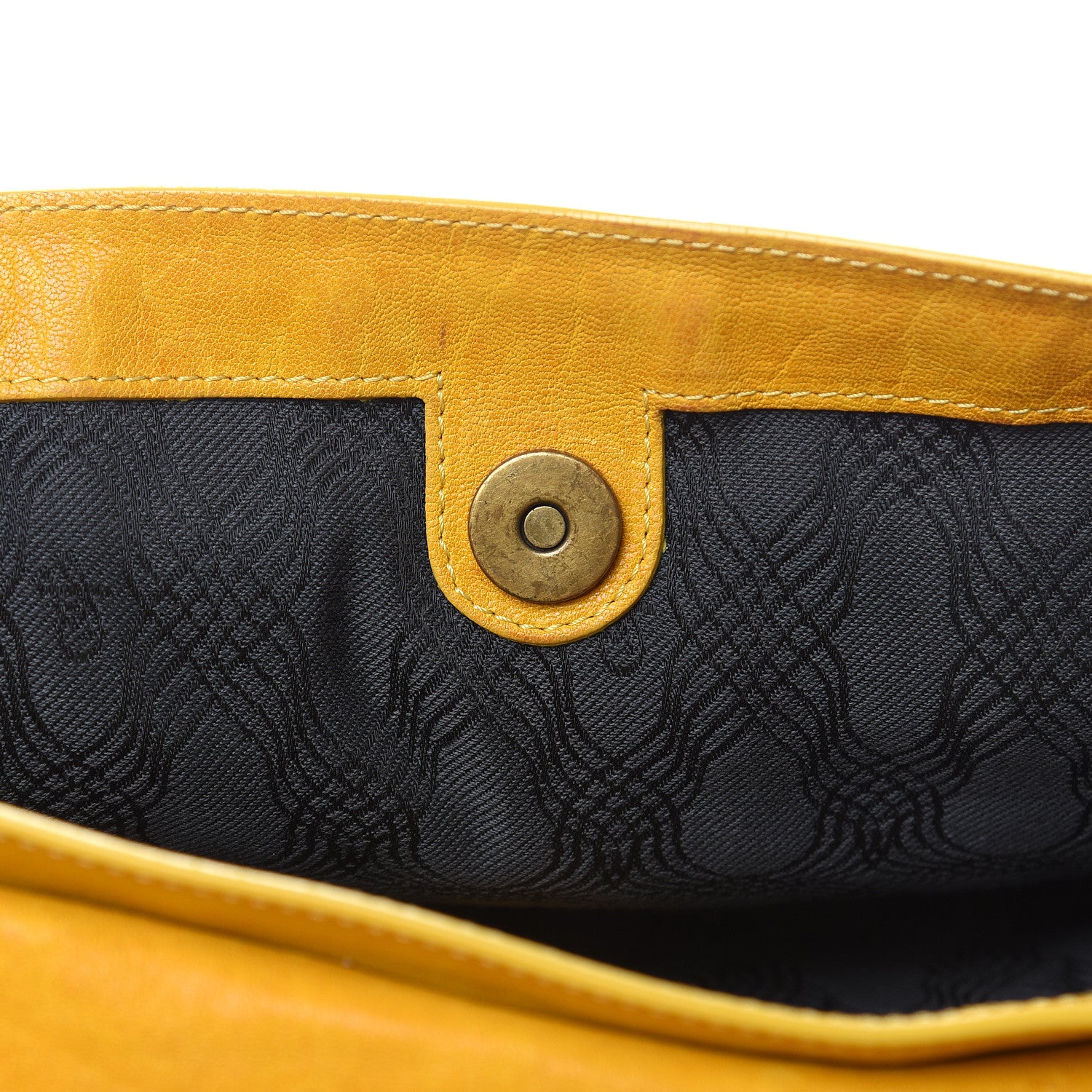 Proenza Schouler Lambskin Medium PS1 Satchel Mustard 17 of 24