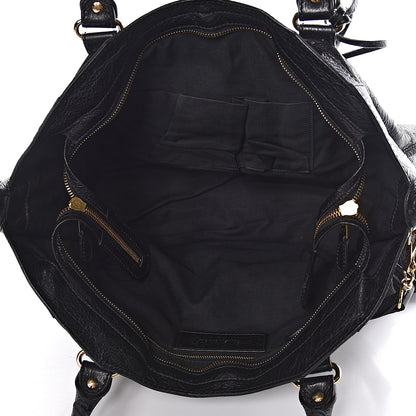 Balenciaga Agneau Giant 12 Gold Hardware Part Time Black 5 of 8
