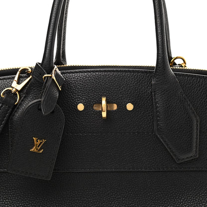 Louis Vuitton Taurillon City Steamer MM Black 7 of 14