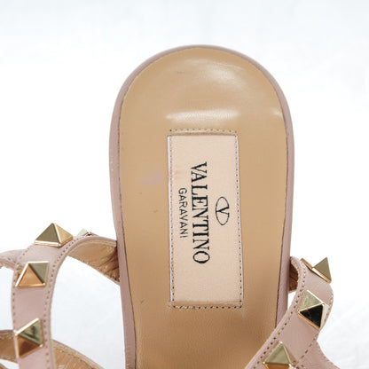 Valentino Garavani Nappa Rockstud Ankle Strap 65mm Pumps 37.5 Parrot Poudre 7 of 8